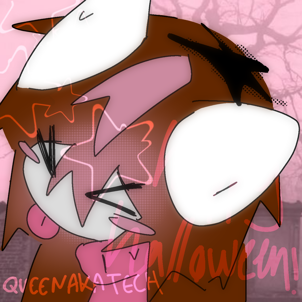 PFP, drawn by @_sploogles on twitter / tiktok